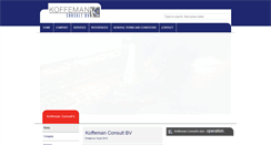 Desktop Screenshot of koffeman-consult.com